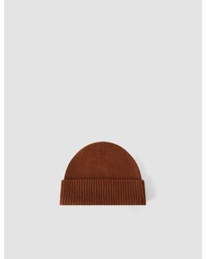 JOSEPH Chia Light Pure Cashmere Hat - Brown
