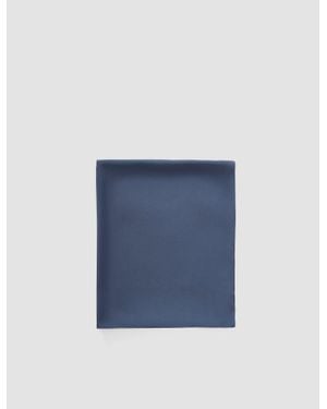 JOSEPH Sarry Crepe De Soie Silk Scarf - Blue