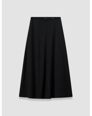 JOSEPH Wool Jersey Maxi Skirt - Blue