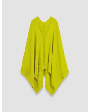 JOSEPH Merino Rib Wrap - Yellow