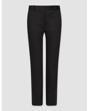JOSEPH Bing Court Light Gabardine Stretch Pants - Black