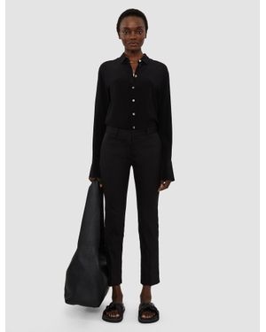 JOSEPH Light Gabardine Stretch Bing Court Pants - Black
