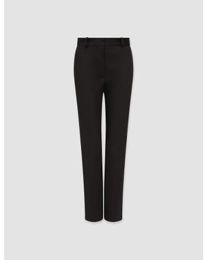 JOSEPH Light Gabardine Stretch Coleman Pants - Black