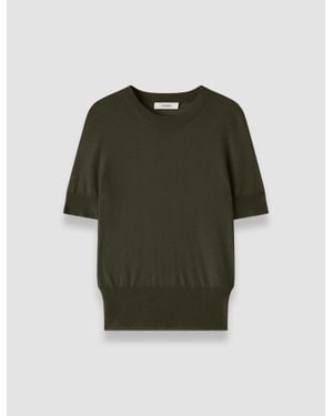 JOSEPH Cashair Top - Green