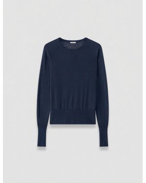 JOSEPH Geras Cashair Sweater - Blue