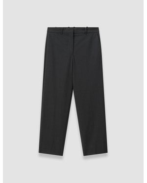 JOSEPH Trina Light Wool Tailoring Pants - Grey