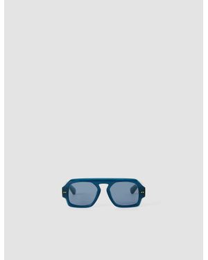 JOSEPH Talba Aviator Sunglasses - Blue