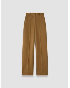JOSEPH Mitae Cotton Twill Pants - Natural