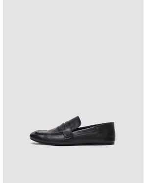 JOSEPH Leather Loafers - White