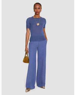 JOSEPH Poena Cashair Top - Blue