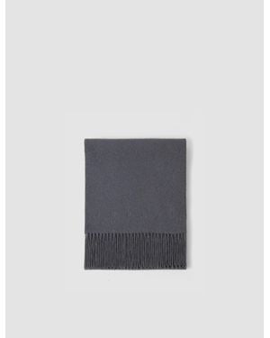 JOSEPH Cecile Wool Scarf - Gray