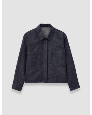 JOSEPH Satia Sartorial Denim Shirt - Blue