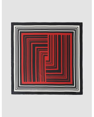 JOSEPH Lexi Silk Scarf - Red
