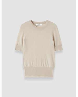 JOSEPH Cashair Top - Natural