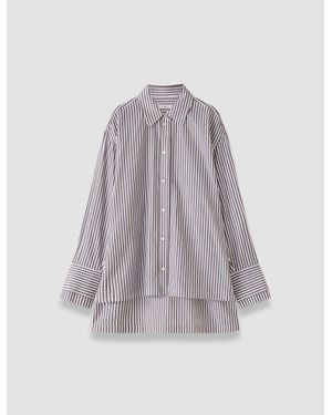 JOSEPH Theia Cotton Stripe Shirt - Multicolor