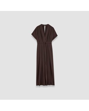 JOSEPH Sofia Airy Plissé Jumpsuit - Multicolour