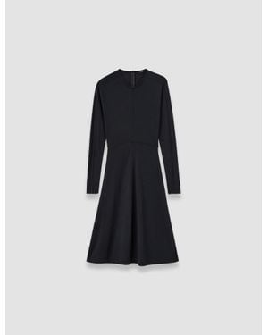 JOSEPH Wool Jersey Dress - Blue