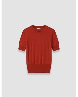 JOSEPH Cashair Top - Red