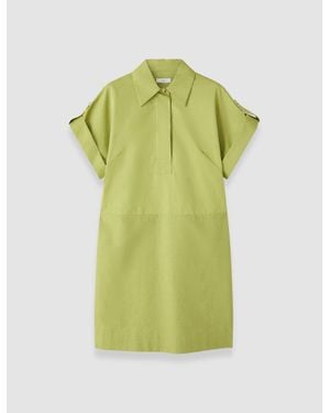 JOSEPH Ali Cotton Linen Dress - Green