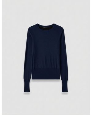 JOSEPH Geras Cashair Sweater - Blue