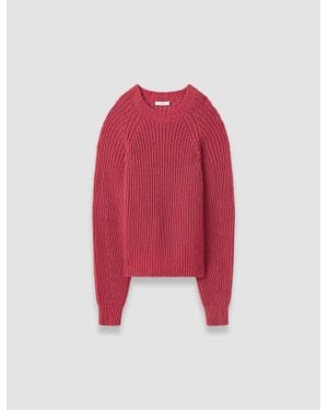 JOSEPH Plamer Wool Cashmere Sweater - Red