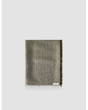 JOSEPH Fern Linen Blend Scarf - Gray