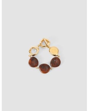 JOSEPH Bean Resin Bracelet - Natural
