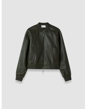 JOSEPH Quinn Soft Nappa Leather Jacket - Black