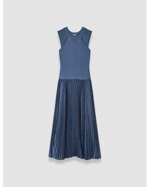 JOSEPH Nereus Light Viscose Knit Dress - Blue