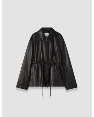 JOSEPH Tullia Soft Nappa Leather Jacket - Black