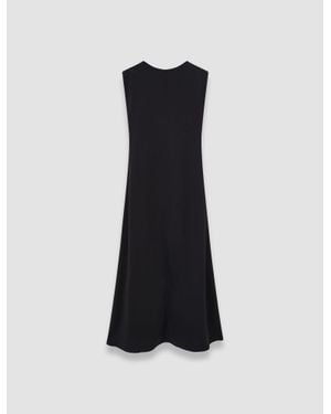 JOSEPH Neva Comfort Cady Dress - Black