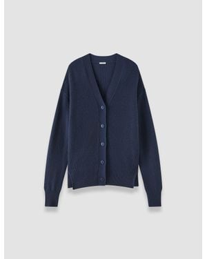 JOSEPH Beata Cloud Cashmere Cardigan - Blue