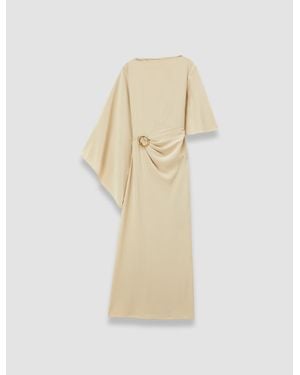 JOSEPH Joya Satin Twill Dress - White