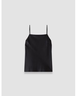JOSEPH Cloe Silk Satin Camisole - Black