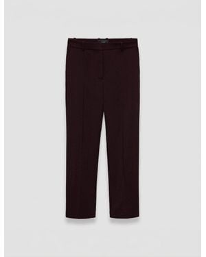 JOSEPH Coleman Long Stretch Tailoring Pants - Brown