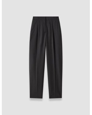 JOSEPH Toni Wool Tailoring Pants - Grey