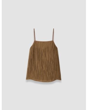 JOSEPH Titana Fluid Crinkle Camisole - White