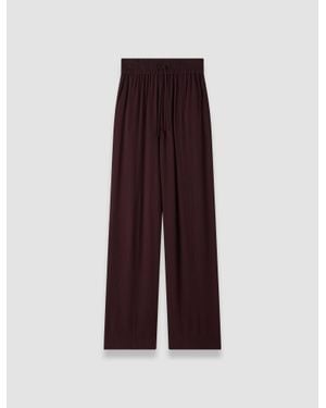 JOSEPH Dee Crepe Pants - Purple