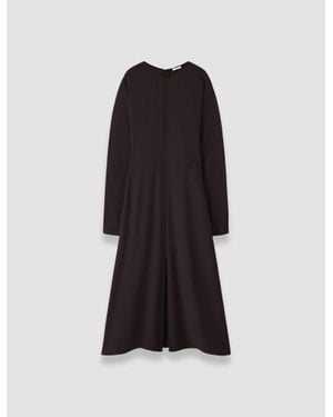 JOSEPH Hills Crepe Dress - Black