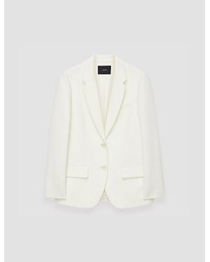JOSEPH Comfort Cady Jackie Jacket - White