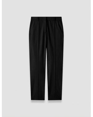 JOSEPH Coleman Long Wool Tailoring Stretch Pants - Black