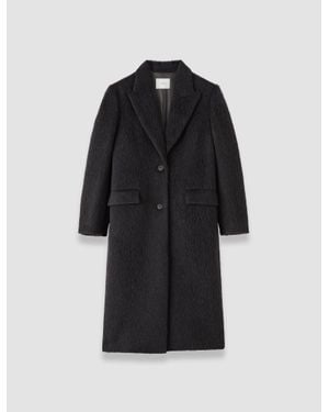 JOSEPH Laia Alpaca Wool Coat - Black