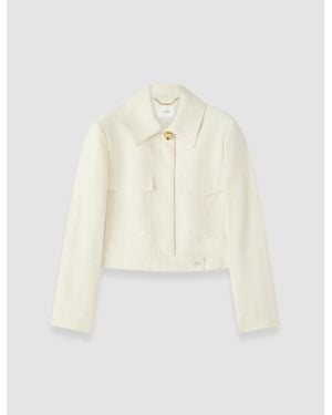 JOSEPH Renoir Viscose Tailoring Jacket - White