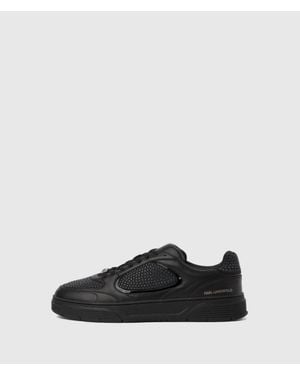 KARL LAGERFELD Kourtney Rhinestone Sneakers - Black