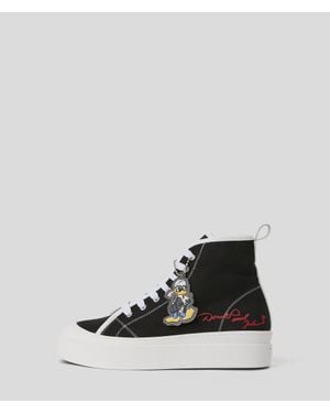 KARL LAGERFELD Disney X Kl Maxi Iv Sneakers - Black