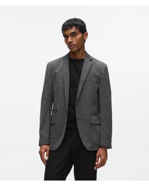 KARL LAGERFELD Padded Insert Jacket - Gray