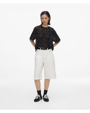 KL Jeans Denim Bermuda Shorts - White