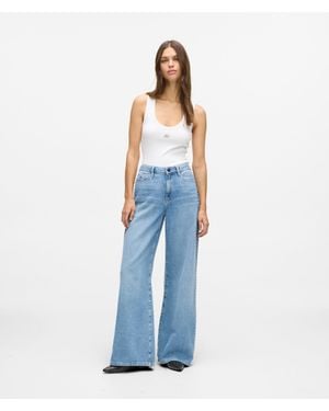 KARL LAGERFELD Studded Signature Jeans - Blue