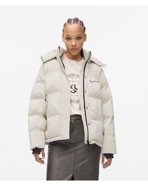 KL Jeans Pearlised Puffer Jacket - Natural