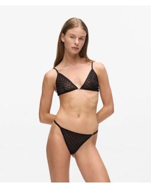 KARL LAGERFELD Autograph Thong - Natural